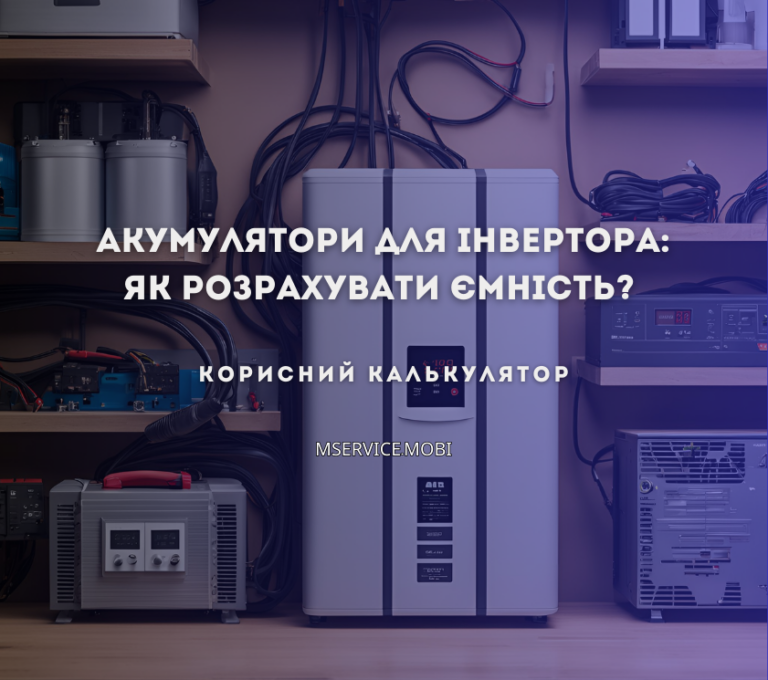 How to calculate the battery capacity for an inverter? Calculator